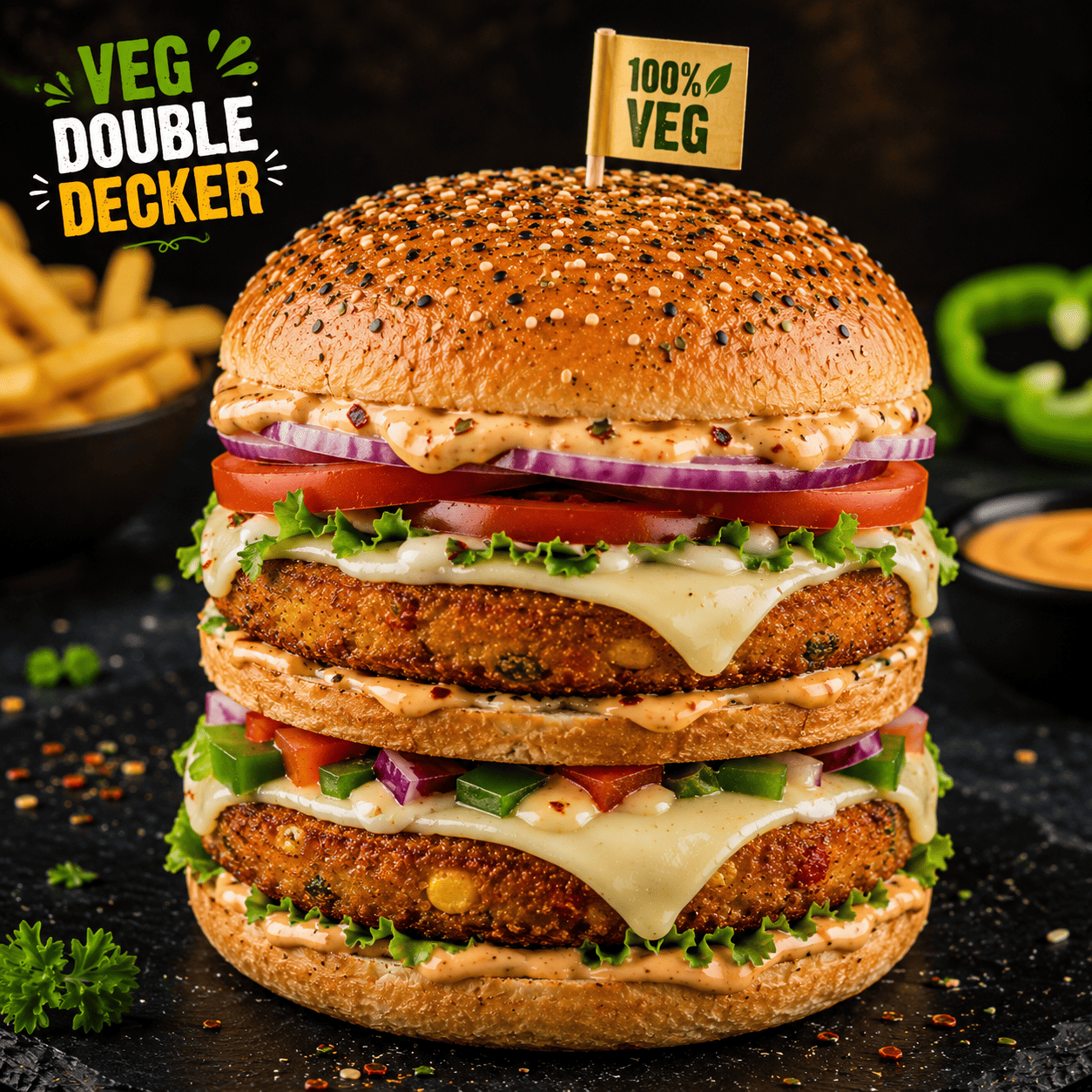 Veg Double Decker