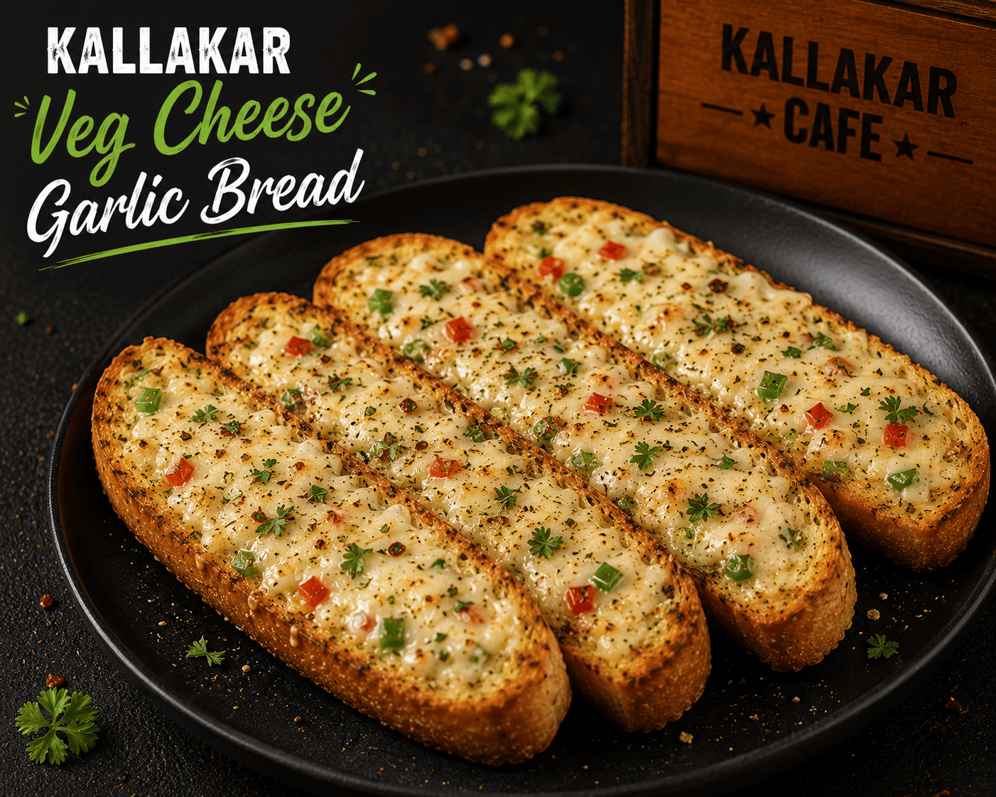 Veg Cheese Garlic Bread