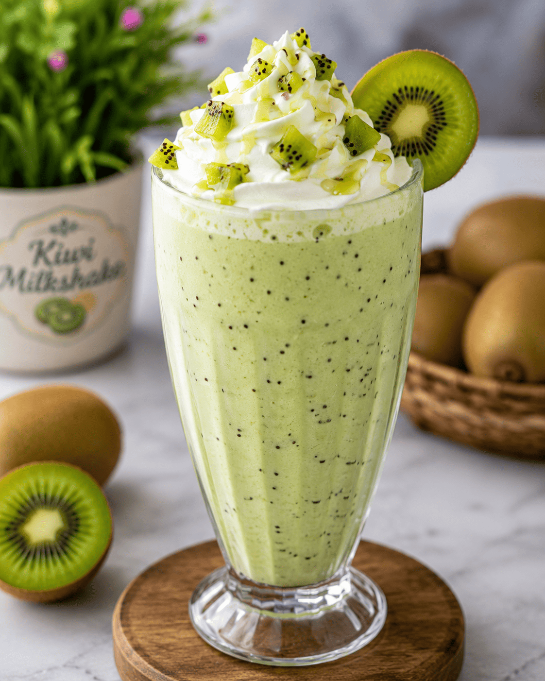 Kiwi Milkshake