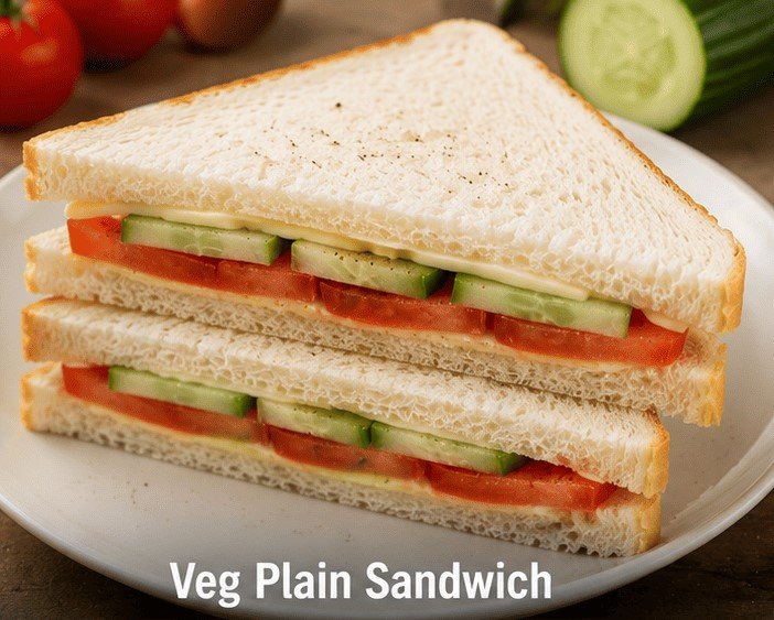 Veg Plain Sandwich