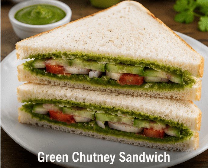 Green Chutney Sandwich